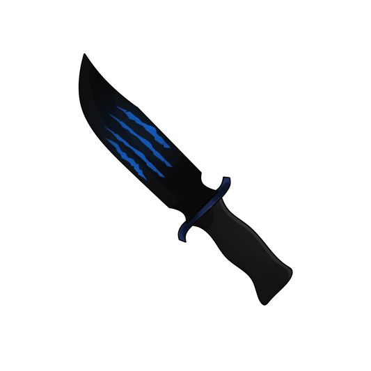 Blue Scratch Knife