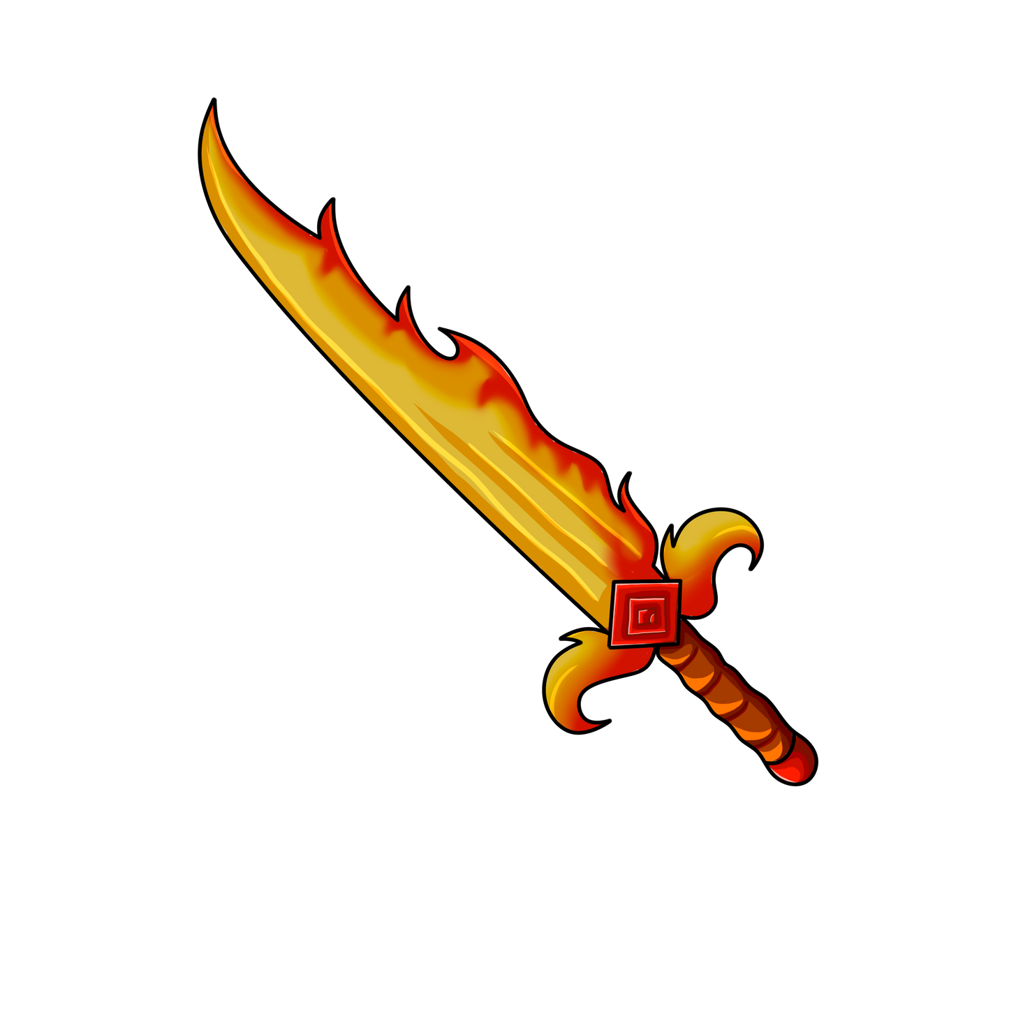 Flames Knife