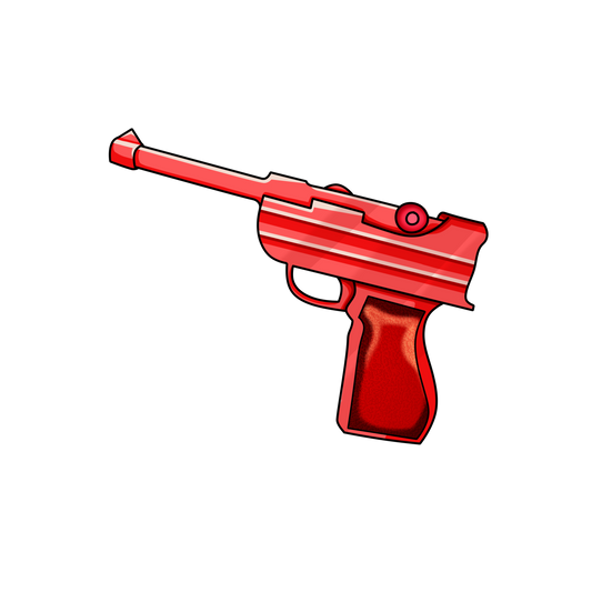 Red Luger Gun