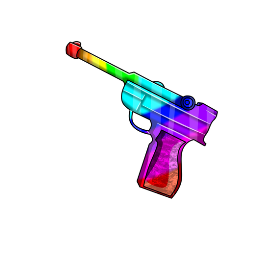 Chroma Luger Gun