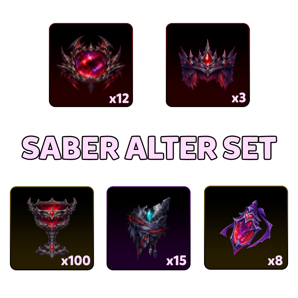Saber Alter Set